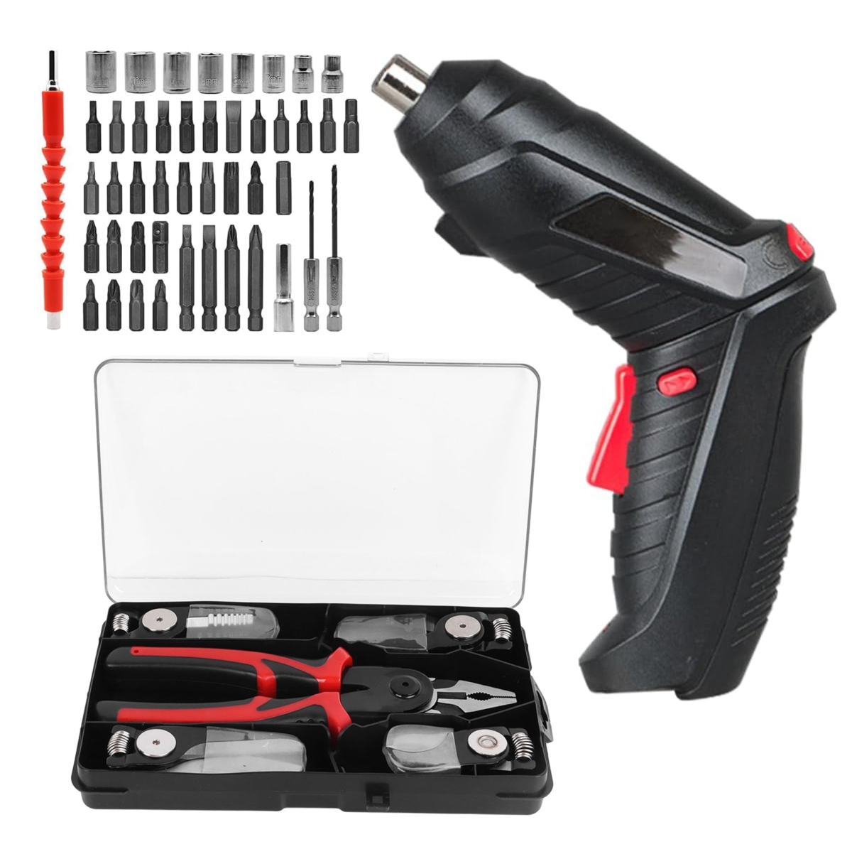 Destornillador 47pzs mas Alicates Interc